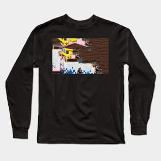 Swimming Cart Long Sleeve T-Shirt